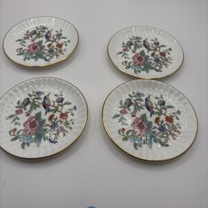 Aynsley Pembroke England Fine Bone China Bread Butter Plates Set of 4 (245)